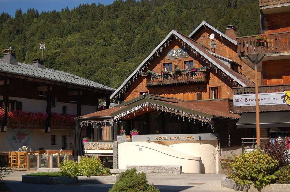 Chalet Hotel Regina Les Gets Exterior foto